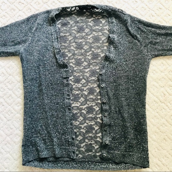 The Limited Grey Cardigan Sweater - Picture 2 of 7